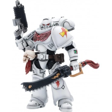 Figura White Scars Assault Intercessor Brother Batjargal Warhammer 40000 Articulada 12 cms