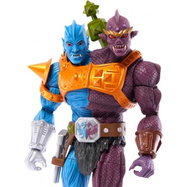 Figura Two Bad Masters Of The Universe New Eternia Masterverse Articulada 20 cms