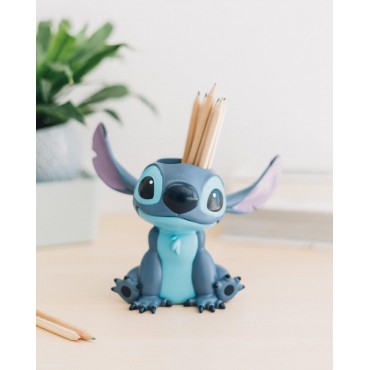 Bote Lapiceros Stitch Lilo & Stitch Disney Resina 19 cms