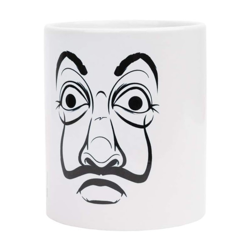 Taza Nombres Personajes La Casa De Papel Cerámica 350 mls