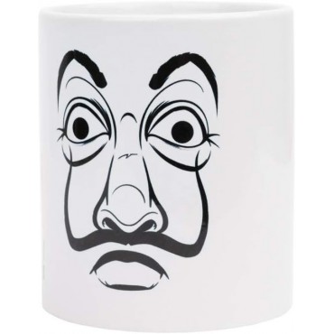 Taza Nombres Personajes La Casa De Papel Cerámica 350 mls