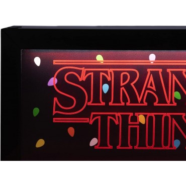 Lámpara Letrero Stranger Things Logo Upside Down 32 cms