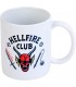 Taza Club Hellfire Stranger Things Cerámica 350 mls