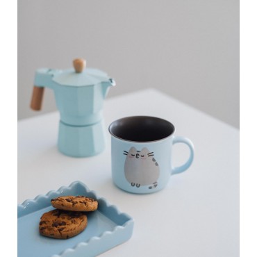 Taza Be Mine Pusheen The Cat Cerámica 380 mls