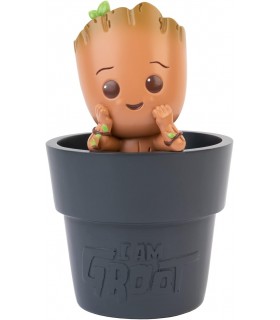 Bote Lapicero Baby Groot Yo Soy Groot Guardianes De La Galaxia Marvel Resina 16 cms