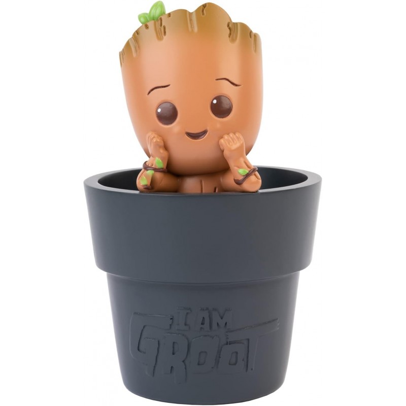 Bote Lapicero Baby Groot Yo Soy Groot Guardianes De La Galaxia Marvel Resina 16 cms