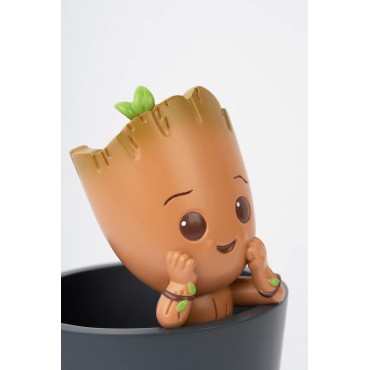 Bote Lapicero Baby Groot Yo Soy Groot Guardianes De La Galaxia Marvel Resina 16 cms
