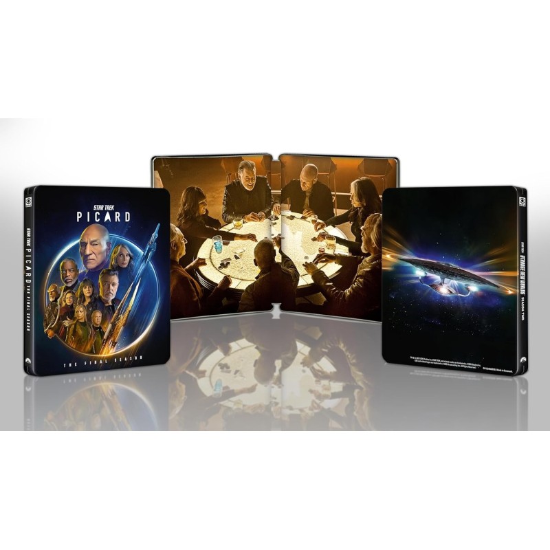 Star Trek: Picard (Temporada 3 - Temp. Final) (Steelbook) [Blu-ray] (2023)