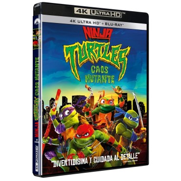 Ninja Turtles: Caos Mutante (Teenage Mutant Ninja Turtles: Mutant Mayhem) (4K UHD + Blu-ray) [Blu-ray]