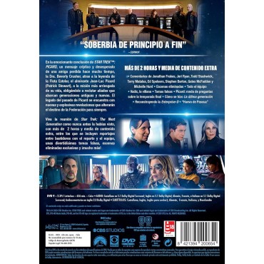 Star Trek: Picard (Temporada 3 - Temp. Final) [DVD] (2023)