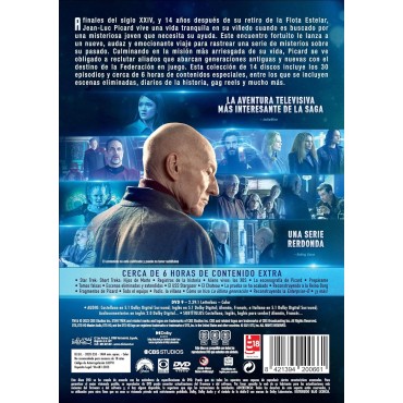 Star Trek: Picard (Serie Completa - Pack 3 Temporadas) [DVD] (2020)