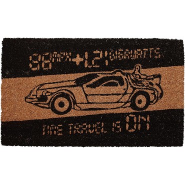 Felpudo DeLorean Regreso Al Futuro Back To The Future 60 x 40 cms
