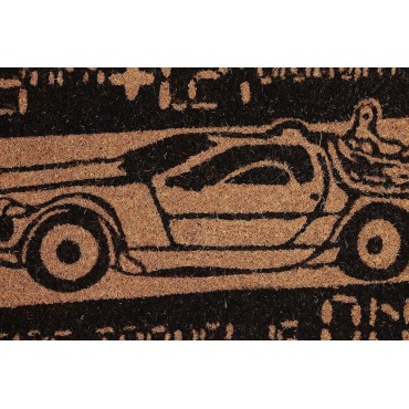 Felpudo DeLorean Regreso Al Futuro Back To The Future 60 x 40 cms