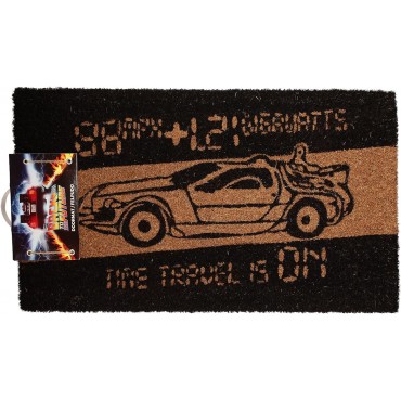 Felpudo DeLorean Regreso Al Futuro Back To The Future 60 x 40 cms