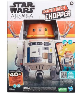 Figura Animatrónica Chatter Back Chopper Star Wars Ahsoka Electrónico 19 cms