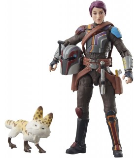 Figura Sabine Wren Star Wars Ahsoka Vintage 9,5 cms