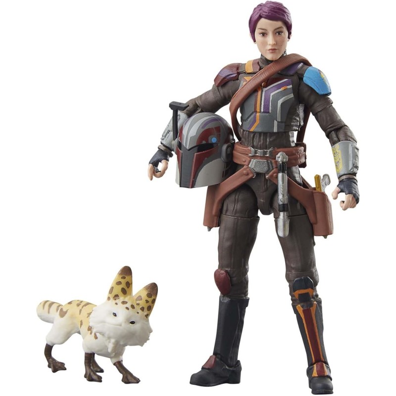 Figura Sabine Wren Star Wars Ahsoka Vintage 9,5 cms