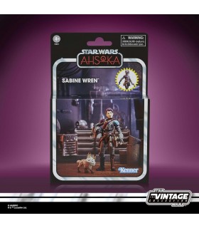 Figura Sabine Wren Star Wars Ahsoka Vintage 9,5 cms