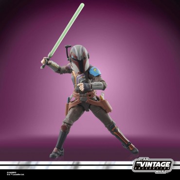 Figura Sabine Wren Star Wars Ahsoka Vintage 9,5 cms