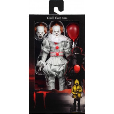 Figura Pennywise Clothed Con Ropa It 2017 Articulada 20 cms