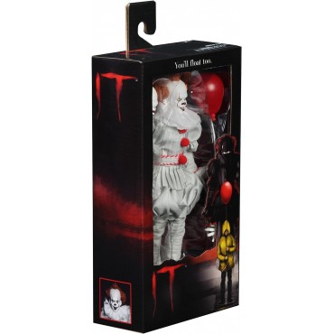 Figura Pennywise Clothed Con Ropa It 2017 Articulada 20 cms
