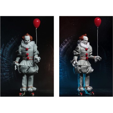 Figura Pennywise Clothed Con Ropa It 2017 Articulada 20 cms