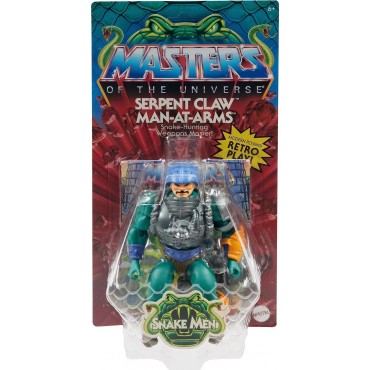 Figura Serpent Claw Man At Arms Masters Of The Universe Snake Man Articulada 14 cms