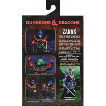 Figura Ultimate Zarak Dungeons & Dragons Dragones & Mazmorras Articulada 18 cms