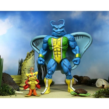 Figura Man Ray Las Tortugas Ninja TMNT Articulada 17 cms