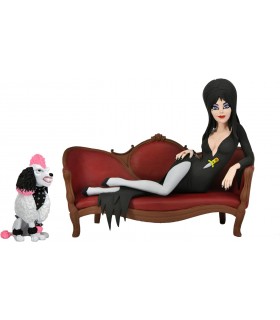 Figura Elvira En Sofá Toony Terrors 11 cms