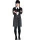 Disfraz Vestido Y Peluca Wednesday Addams Miércoles Addams Talla M 