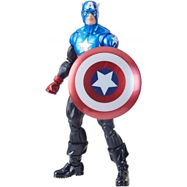 Figura Capitán América Bucky Barnes Avengers Marvel Legends Articulada 15 cms