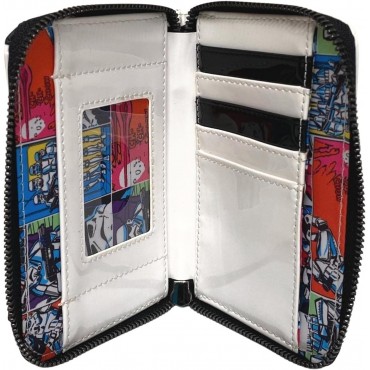 Cartera Billetera Stormtrooper Star Wars Con Cremallera