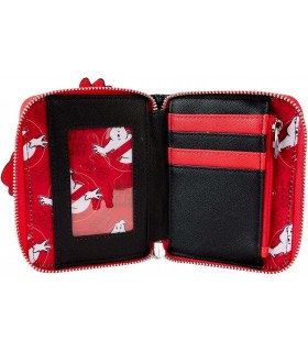 Cartera Billetera Cazafantasmas Ghostbusters Logo Con Cremallera