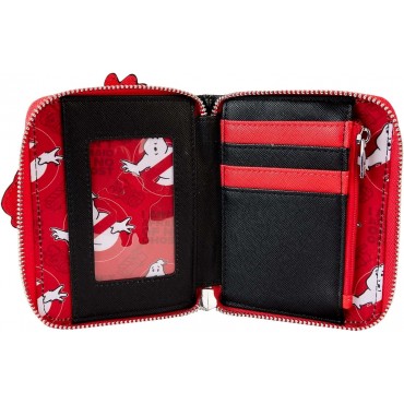 Cartera Billetera Cazafantasmas Ghostbusters Logo Con Cremallera