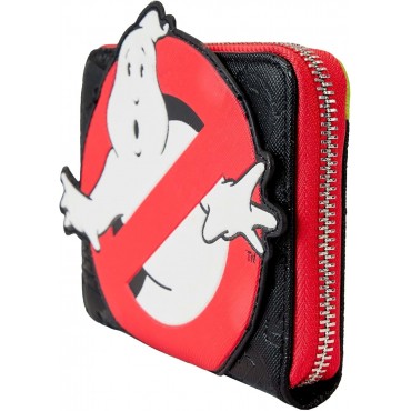 Cartera Billetera Cazafantasmas Ghostbusters Logo Con Cremallera