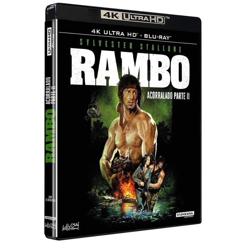 Rambo 2: Acorralado Parte II (Rambo: First Blood Part II) (4K UHD + Blu-ray) [Blu-ray]