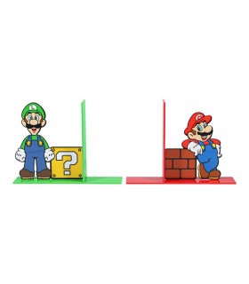 Sujeta Libros Mario Y Luigi Super Mario Bros Nintendo 15 cms