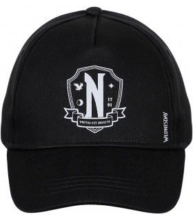Gorra Wednesday Miércoles Addams Colegio 