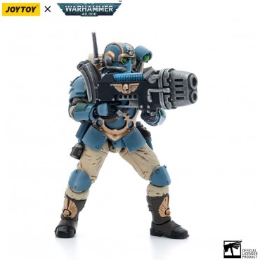 Figura Astra Militarum 55th Kappic Eagles Tempestus Scions Plasma Gunner Warhammer 40000 Articulada 12 cms