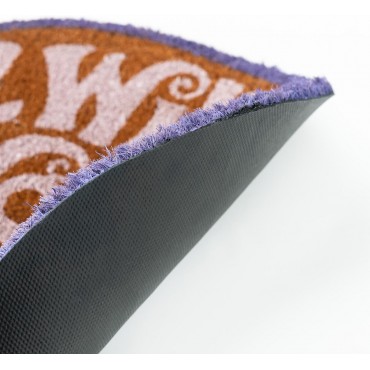 Felpudo Charlie Y La Fabrica De Chocolate Logo Redondo 50 x 50 cms