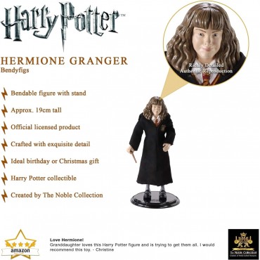 Figura Hermione Granger Harry Potter Flexible 19 cms