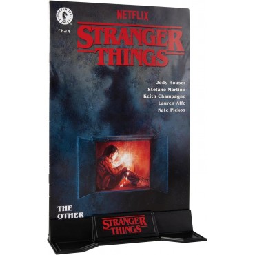 Figuras Eleven Y Mike Wheeler Con Cómic Stranger Things Page Punchers 8 cms