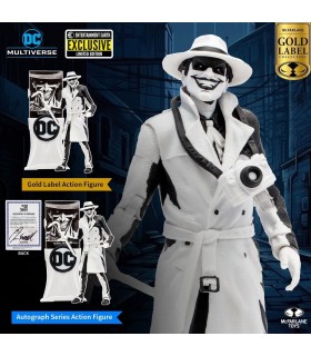 Figura Joker The Comedian Batman Three Jokers Sketch Edition Gold Label Edición Limitada Articulada 18 cms