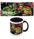 Taza Las Tortugas Ninja Mutant Mayhem Poses Cerámica 315 mls