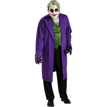 Disfraz Y Máscara Joker El Caballero Oscuro Batman Adulto DC