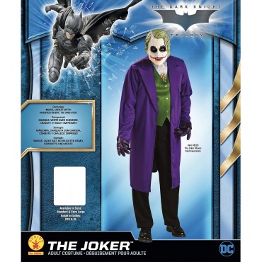 Disfraz Y Máscara Joker El Caballero Oscuro Batman Adulto DC