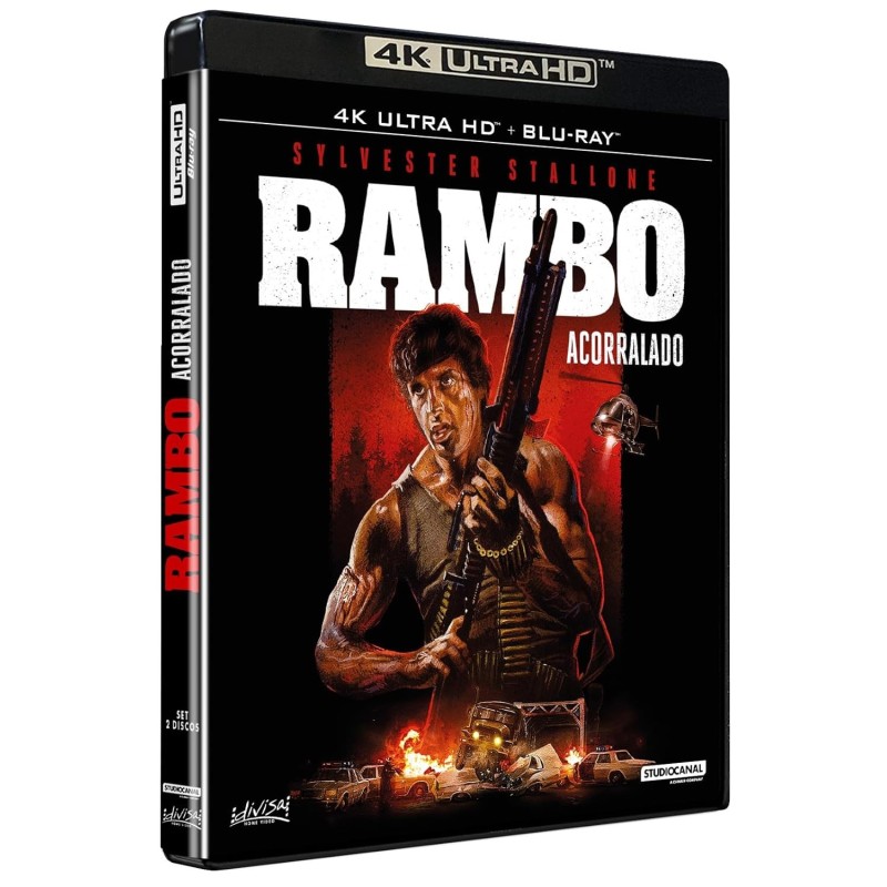 Rambo 1: Acorralado (Rambo: First Blood) (4K UHD + Blu-ray) [Blu-ray]