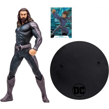 Figura Aquaman Con Stealth Suit Aquaman Y El Reino Perdido DC Megafig 30 cms