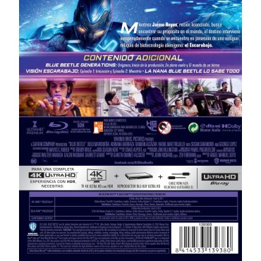 Blue Beetle [4K UHD,Blu-ray] (2023)